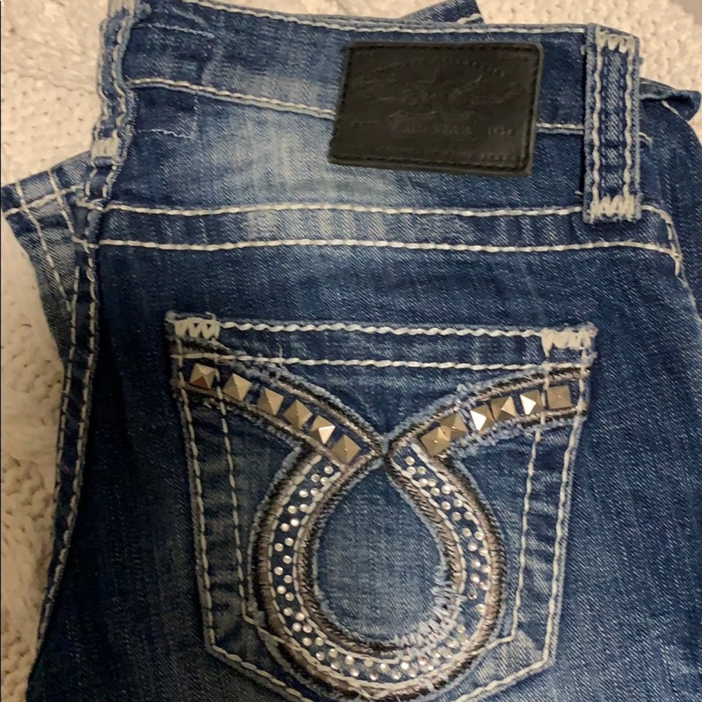Big star jeans , great shape. Smoke free home
